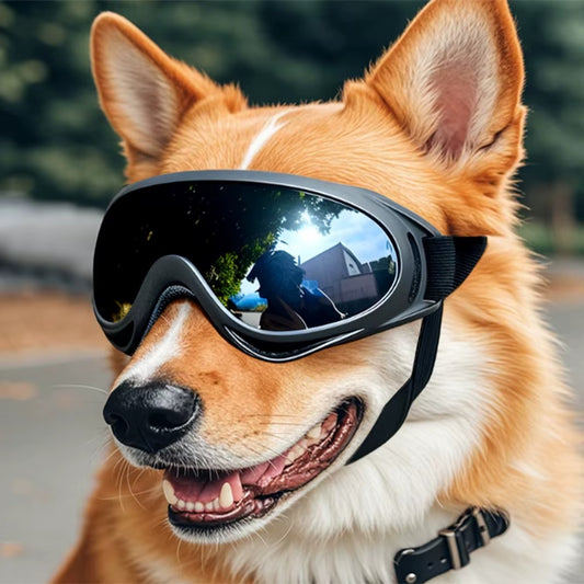 HoppiPet™ VisionGuard Adjustable Anti-UV Pet Goggles
