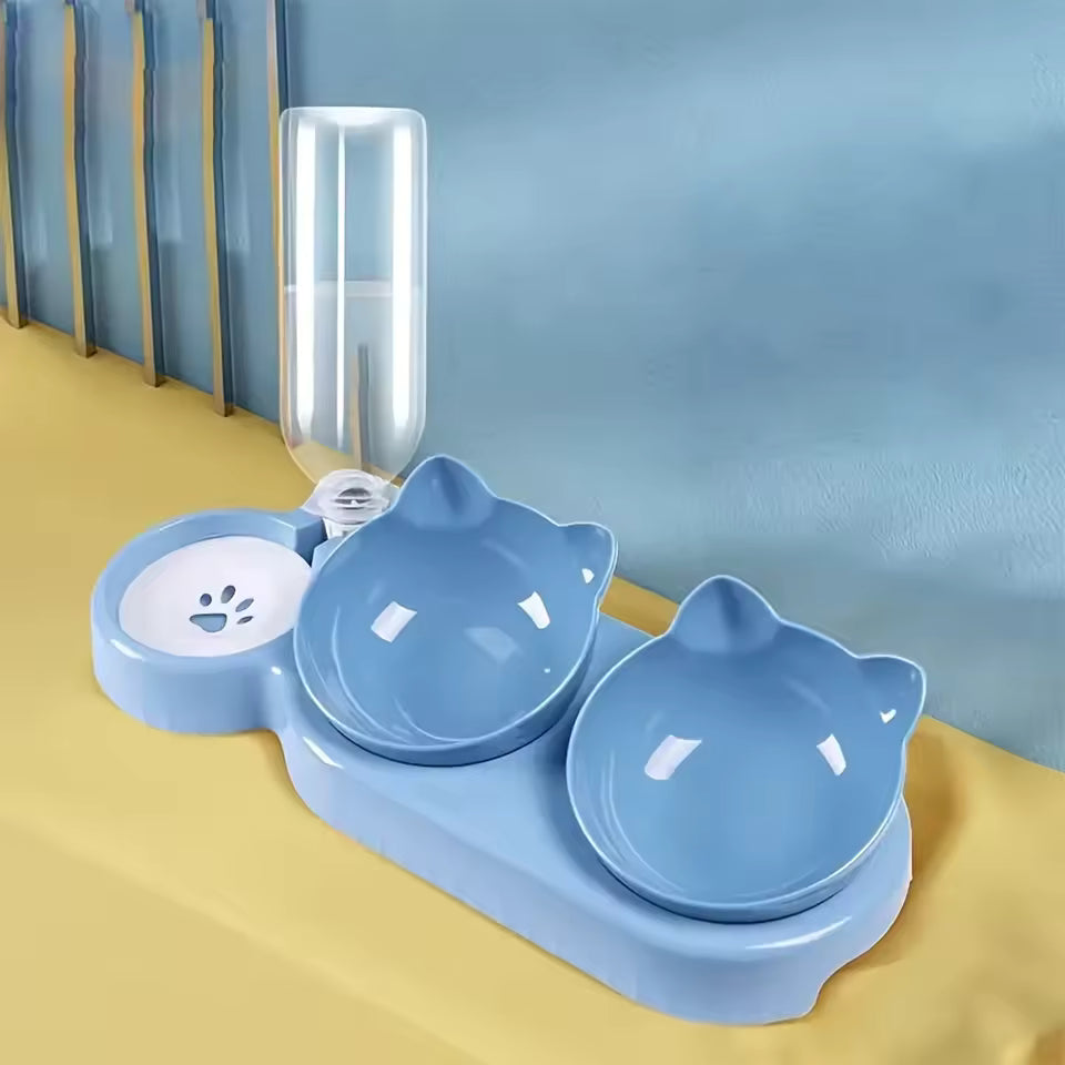 HoppiPet™ 3-in-1 Automatic Pet Dining Station