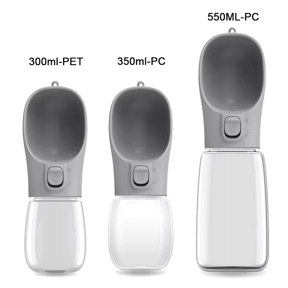 HoppiPet™ HydroPaw Leak-Proof Portable Travel Water Bottle