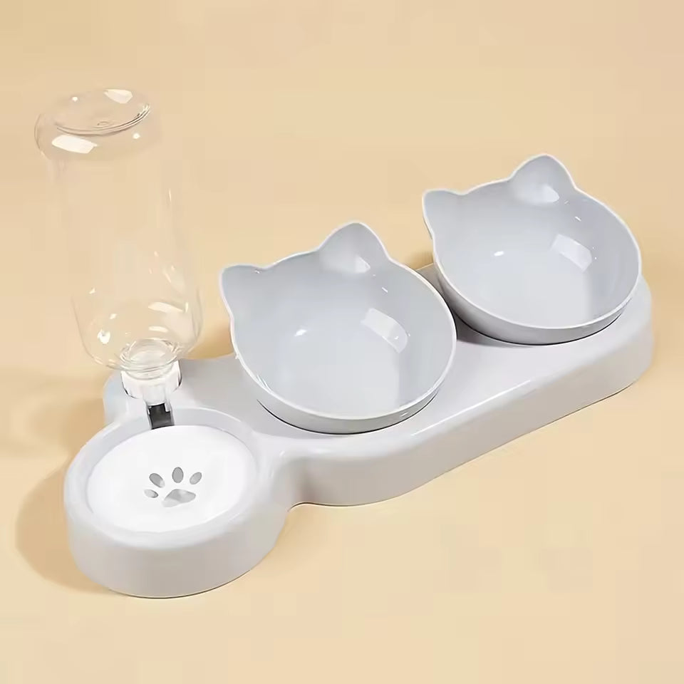 HoppiPet™ 3-in-1 Automatic Pet Dining Station