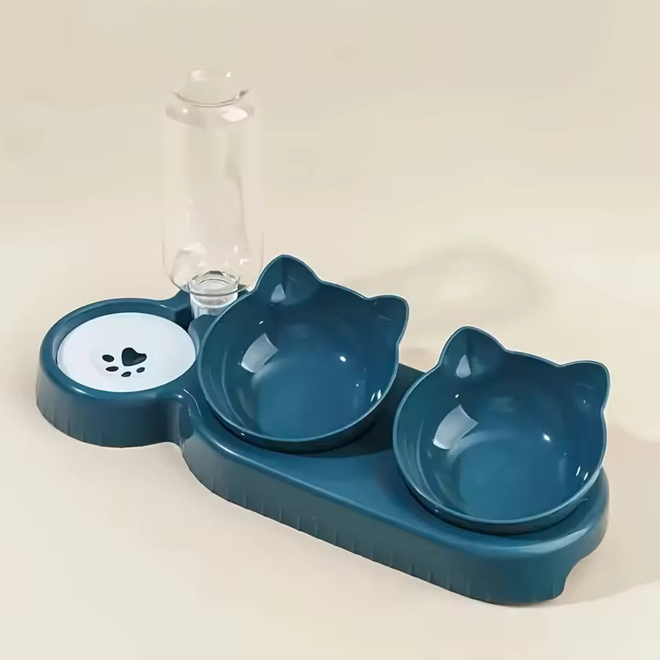 HoppiPet™ 3-in-1 Automatic Pet Dining Station