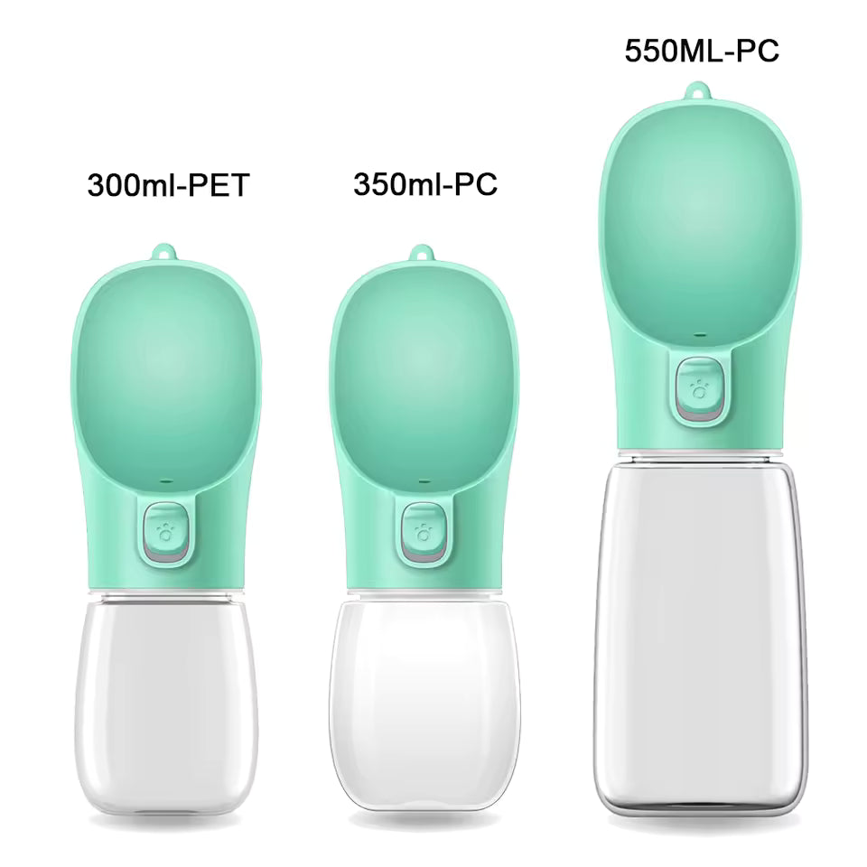 HoppiPet™ HydroPaw Leak-Proof Portable Travel Water Bottle