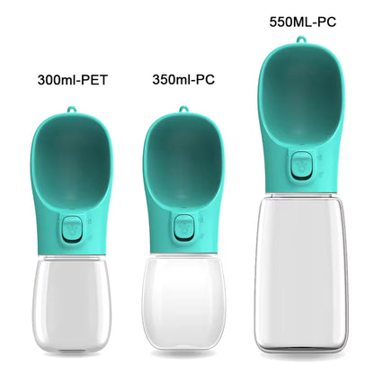 HoppiPet™ HydroPaw Leak-Proof Portable Travel Water Bottle