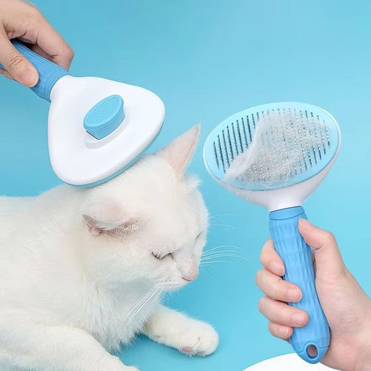 HoppiPet™ MagicClean Self-Cleaning Grooming Brush